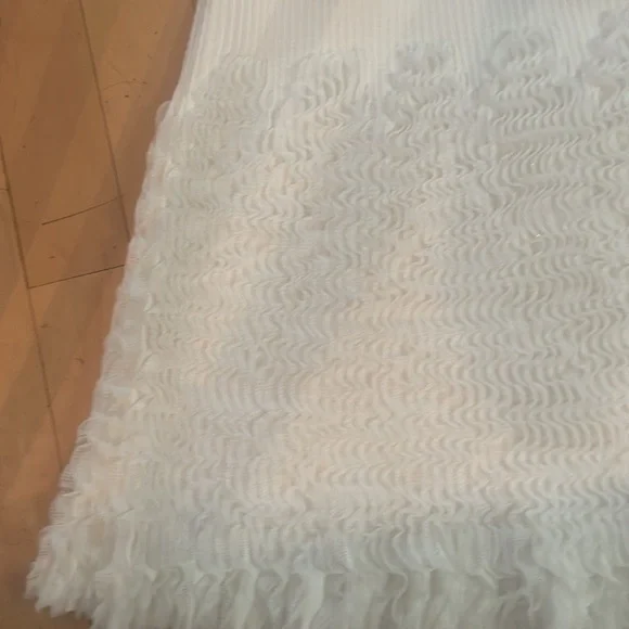 AZZEDINE ALAIA WHITE MINI DRESS/TUNIC 38 - Picture 2 of 7